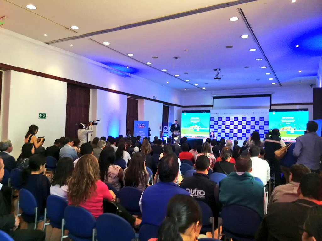 Presentació de la conferència OIDP 2018 en les jornades HÀBITAT III+2 de Quito
