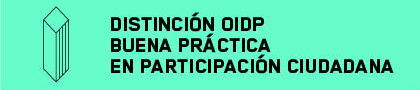 logo Distinción Buena Práctica en Participación Ciudadana